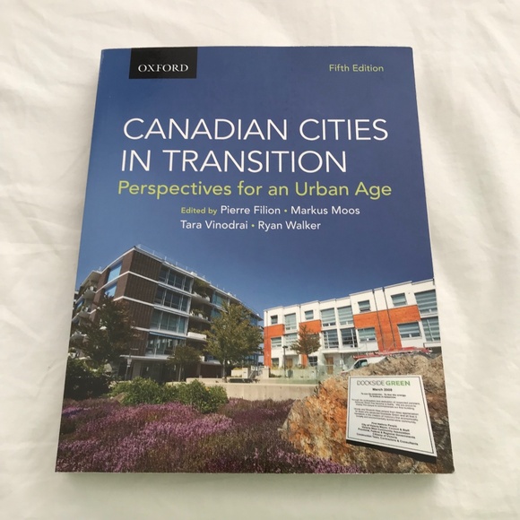 Canadian Cities in Transition Perspectives for an Urban Age 5th Edition Textbook - Picture 1 of 2